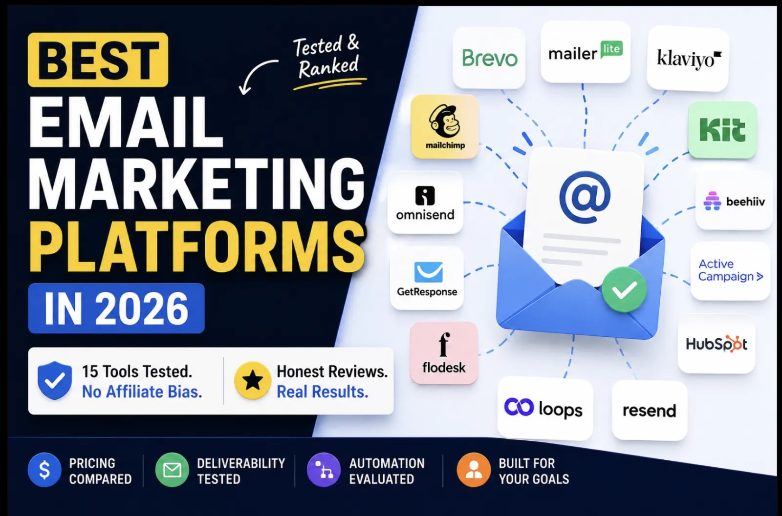 15 Best Email Marketing Platforms in 2026 (Free & Paid Compared)