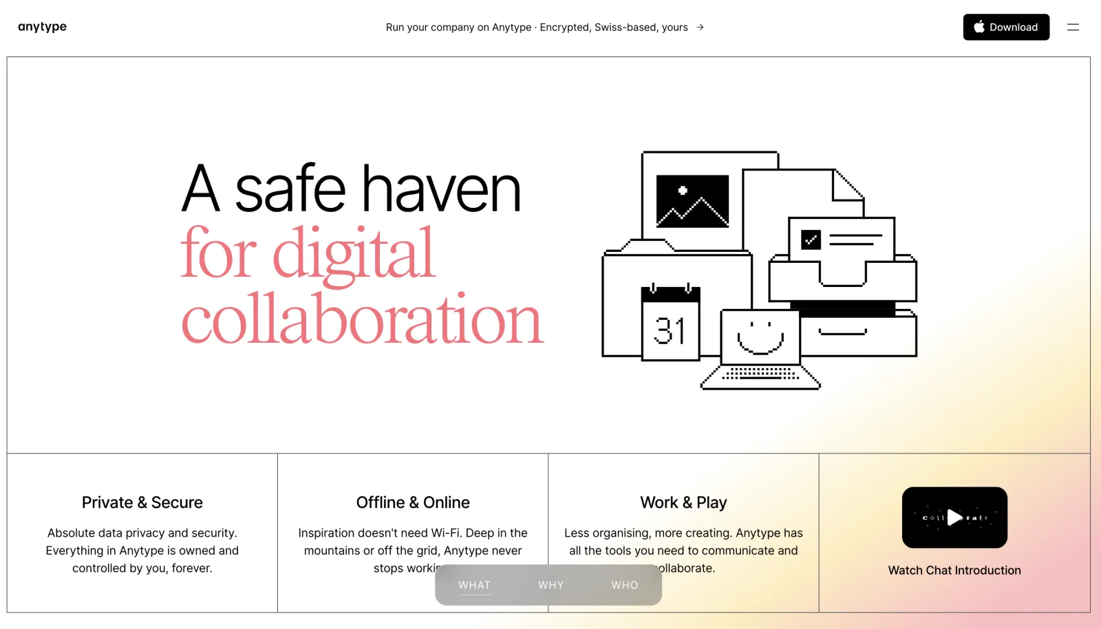 Anytype — product screenshot