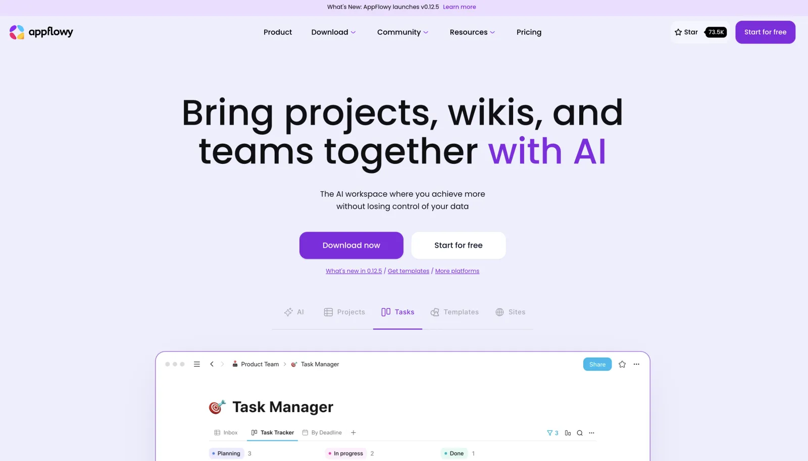 AppFlowy — product screenshot