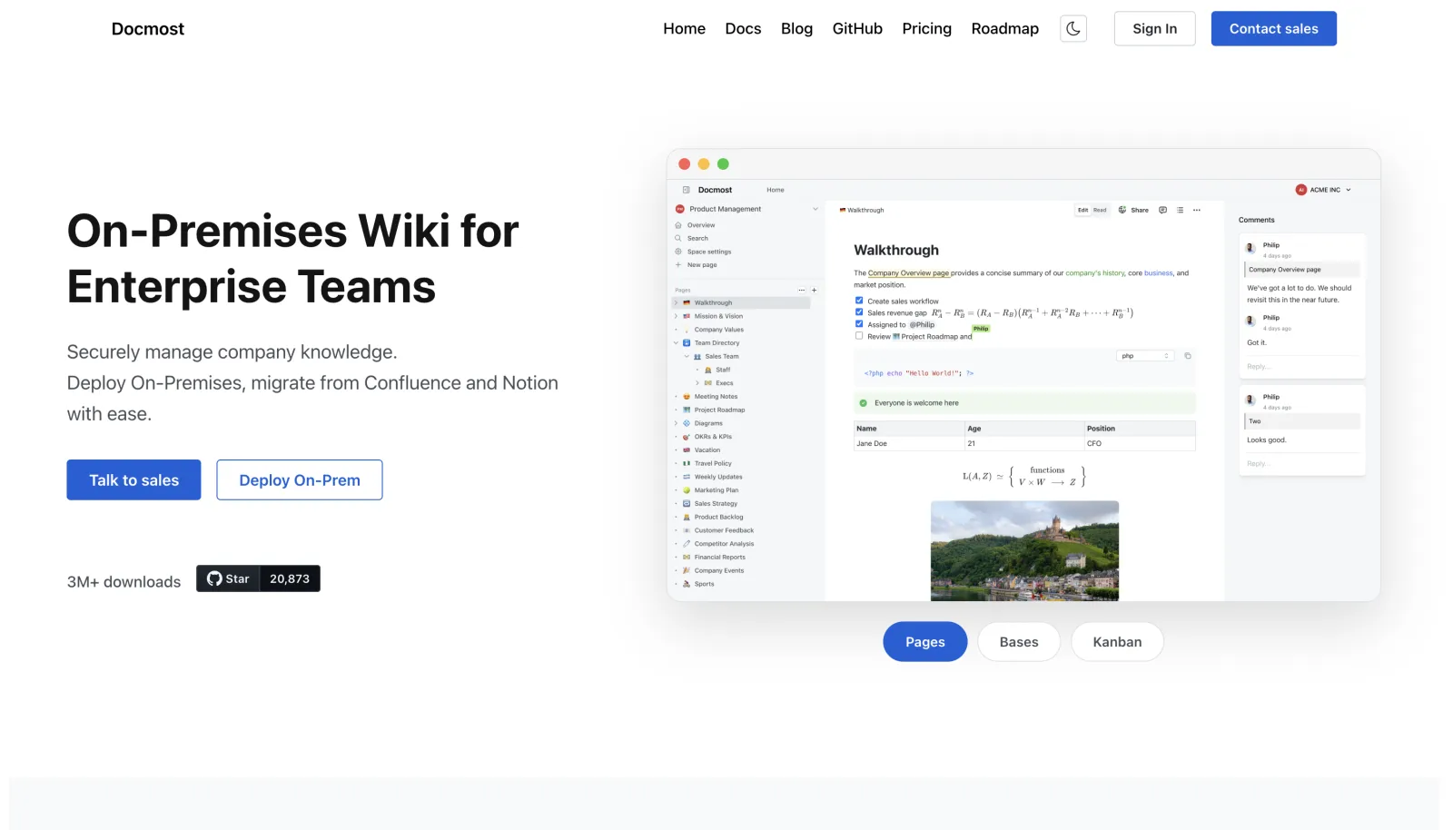Docmost — product screenshot